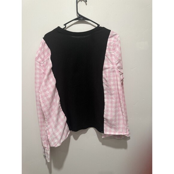 Rework Upcycle Grunge Oversize Barbie Sweater S/M - Picture 2 of 4